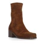 Marsèll Boots & Stiefeletten - Suede Leather Ankle Boots - Gr. 36 (EU) - in Braun - für Damen