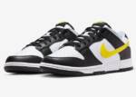 Nike Sportswear Dunk Low White Black Opti Yellow Herren Größe EUR 47,5 Sneaker limitierte Auflage