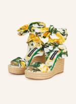 Dolce & Gabbana Wedges gelb